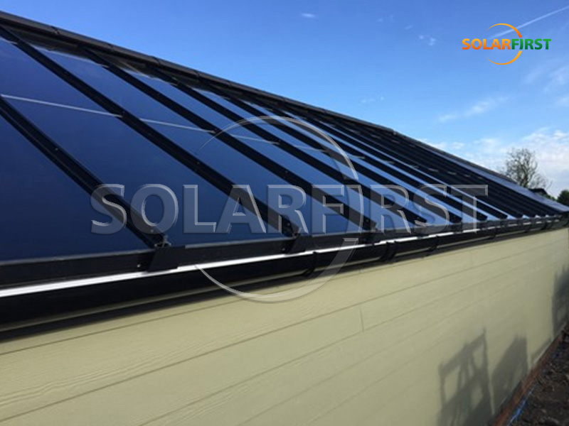 Прозрачная крыша BIPV площадью 95 кв.м в Хантингдоне