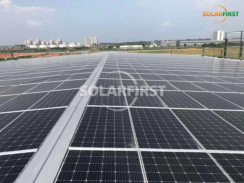Крышный фотоэлектрический модуль BIPV мощностью 5,6 МВт в Чжаньцзяне