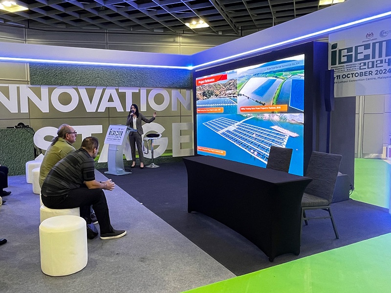 SOLAR FIRST принимает участие в малайзийской конференции IGEM 2024, получив признание отрасли