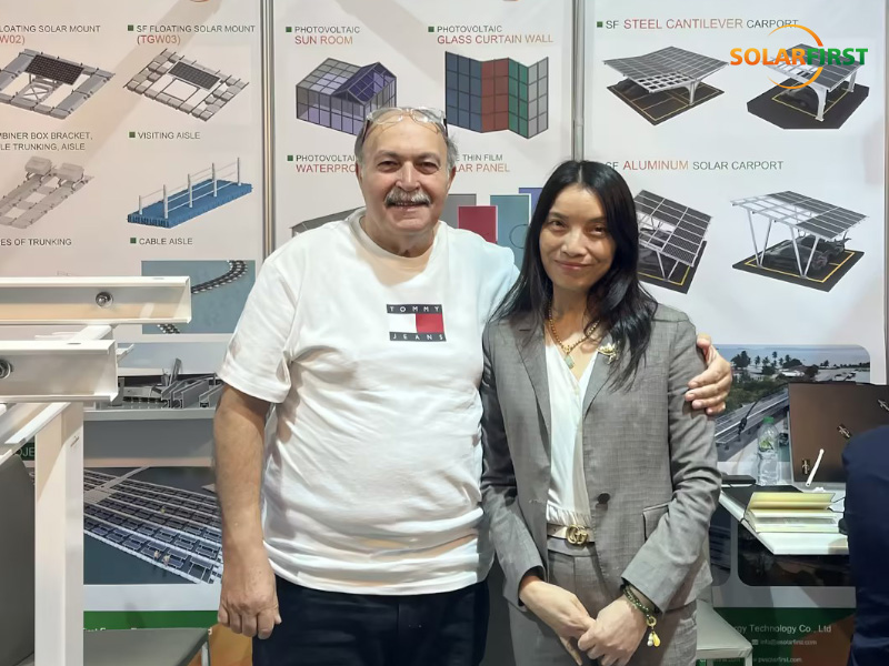Solar First демонстрирует свой опыт на выставке Middle East Energy 2025: раскрывая возможности фотоэлектрических технологий